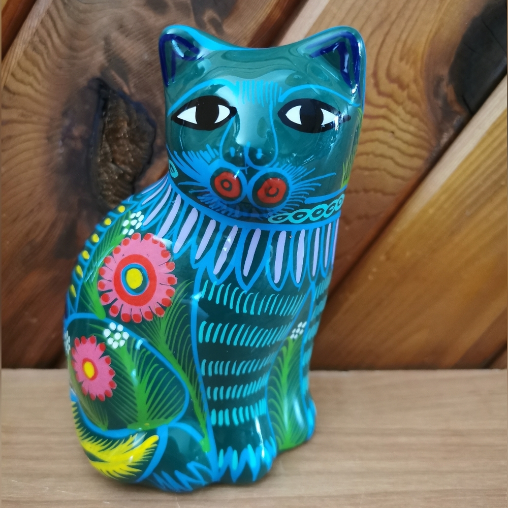 Mexican Pottery Cat